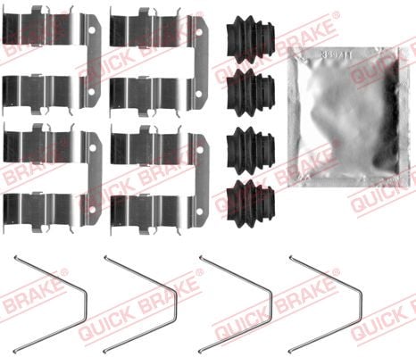 Accessory Kit, disc brake pad QUICK BRAKE 109-0094