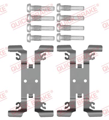 Accessory Kit, disc brake pad QUICK BRAKE 109-0207