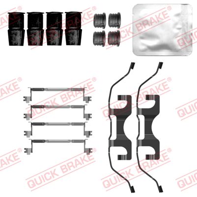 Accessory Kit, disc brake pad QUICK BRAKE 109-0209