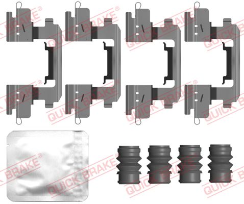 Accessory Kit, disc brake pad QUICK BRAKE 109-0210