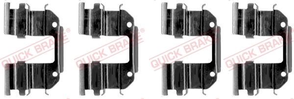 Accessory Kit, disc brake pad QUICK BRAKE 109-1285