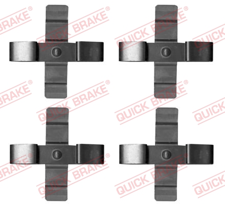 Accessory Kit, disc brake pad QUICK BRAKE 109-1899