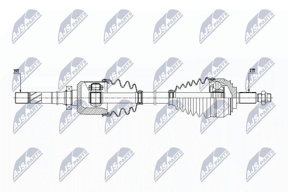 Drive Shaft NTY NPW-RE-155