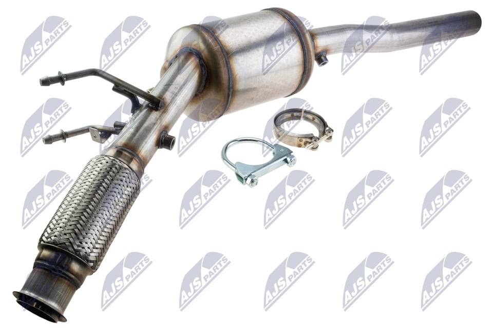 partikelfilter, avgassystem NTY DPF-VW-008