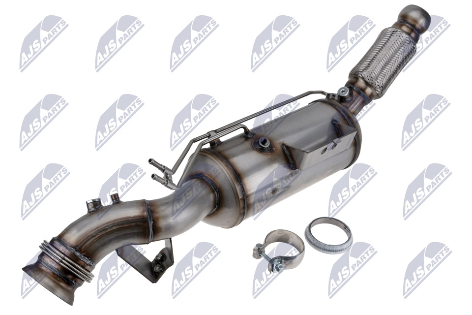Filtr sadzy / filtr cząstek stałych, układ wydechowy NTY DPF-ME-018