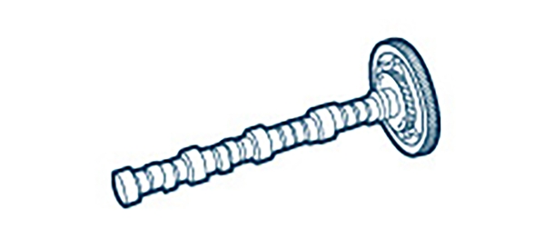 Camshaft OE GERMANY 02 0500 287600