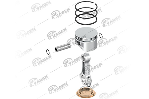 Kolv + vevstake, tryckluftskompressor VADEN ORIGINAL 8000 850 001