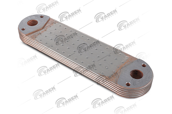 Oil Cooler, engine oil VADEN ORIGINAL 488.03.0001
