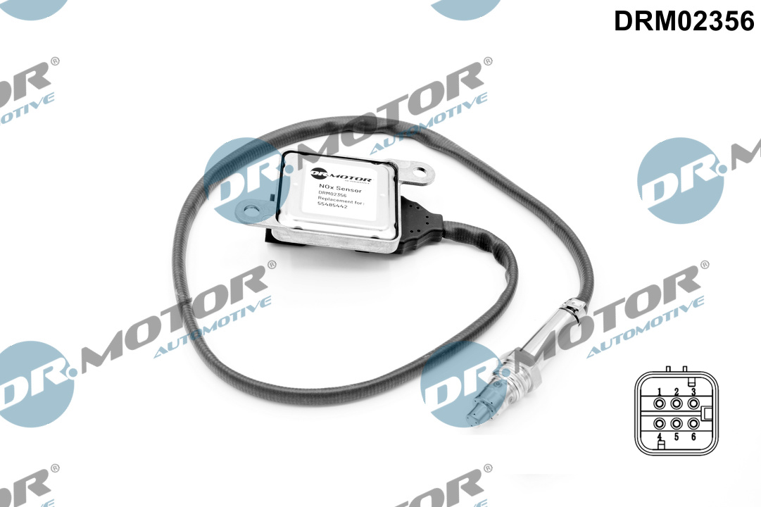NOx Sensor, NOx catalytic converter Dr.Motor Automotive DRM02356