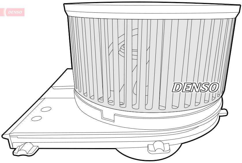 Interior Blower DENSO DEA02004