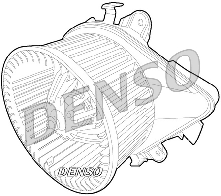 Interior Blower DENSO DEA09033