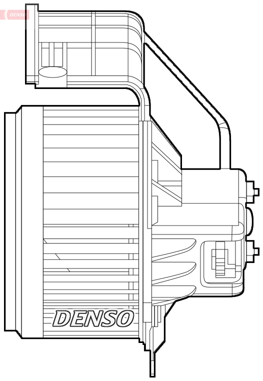 Interior Blower DENSO DEA23020