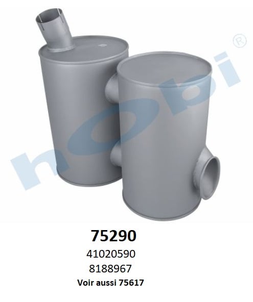 Centre Muffler HOBI 75290