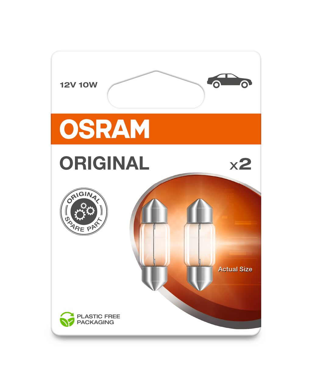 Bulb, interior light OSRAM 6438-2BL