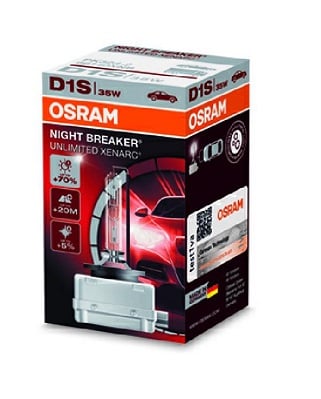 Xenon polttimo OSRAM NIGHT BREAKER 35W 85V D1S
