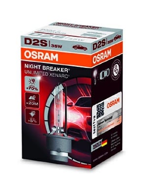 Xenon polttimo OSRAM NIGHT BREAKER 35W 85V D2S