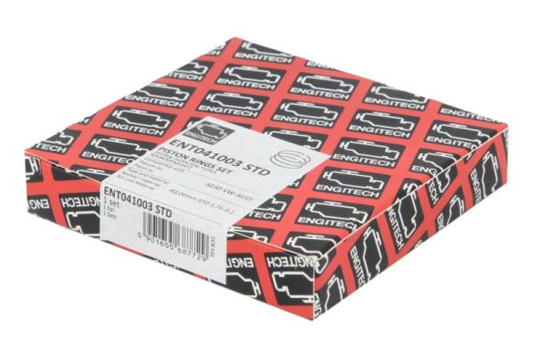 Piston Ring Kit ENGITECH ENT041003 STD
