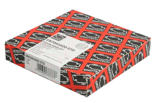 Piston Ring Kit ENGITECH ENT041020 STD
