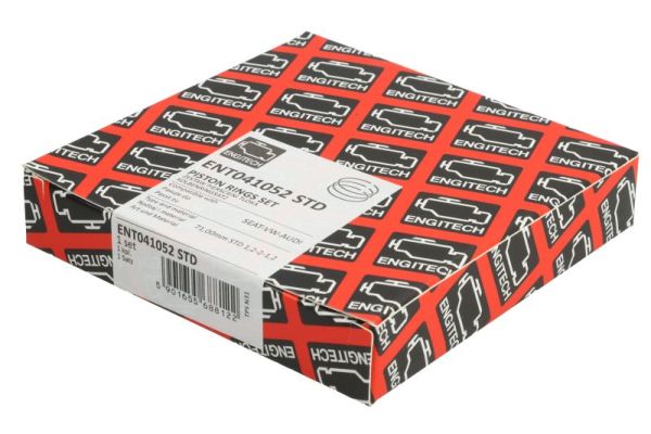 Piston Ring Kit ENGITECH ENT041052 STD