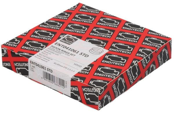 Piston Ring Kit ENGITECH ENT041061 STD
