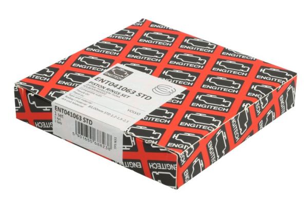 Piston Ring Kit ENGITECH ENT041063 STD