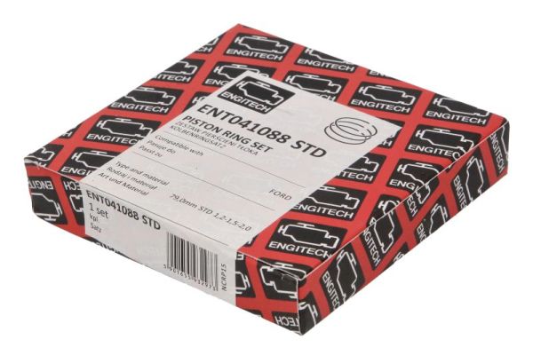 Piston Ring Kit ENGITECH ENT041088 STD