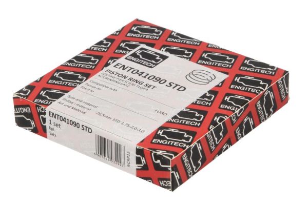 Piston Ring Kit ENGITECH ENT041090 STD