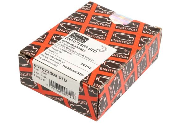 Crankshaft Bearing Set ENGITECH ENT071803 STD