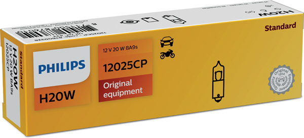 Bulb, interior light PHILIPS 12025CP