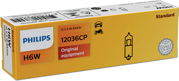 Bulb, direction indicator PHILIPS 12036CP