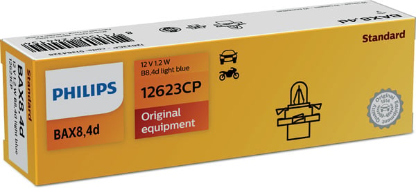Bulb, instrument lighting PHILIPS 12623CP
