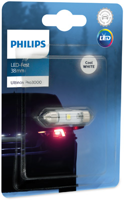 Bulb, interior light PHILIPS 11854U30CWB1