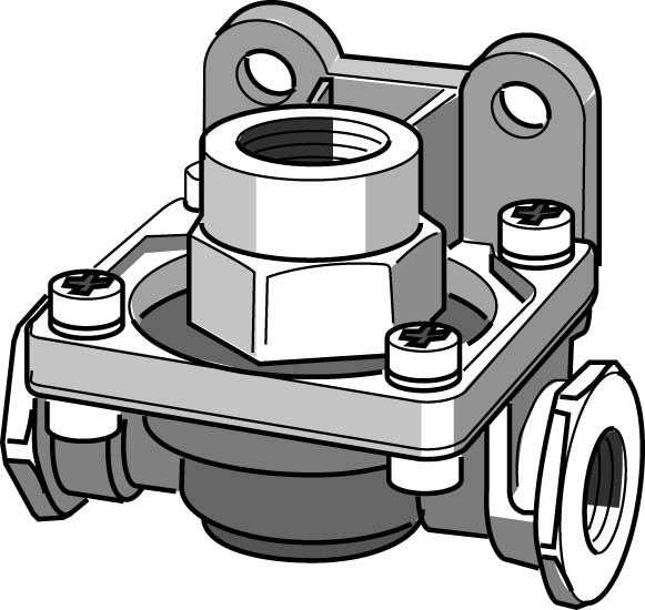 Quick Release Valve KNORR-BREMSE KX2552/3