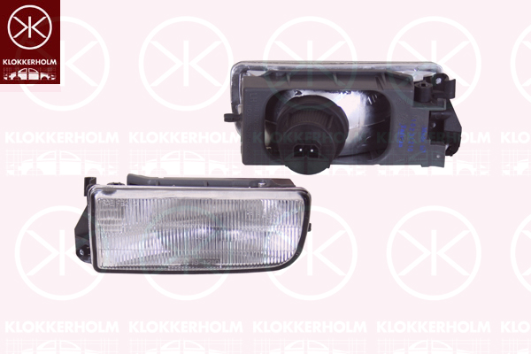 Front Fog Light KLOKKERHOLM 00600284