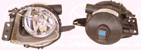 Front Fog Light KLOKKERHOLM 00620288