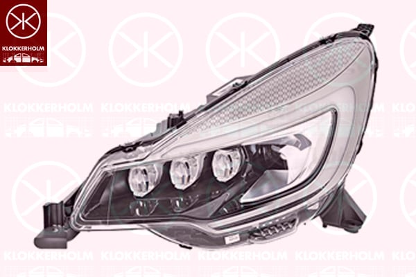 Headlight KLOKKERHOLM 05320184A1