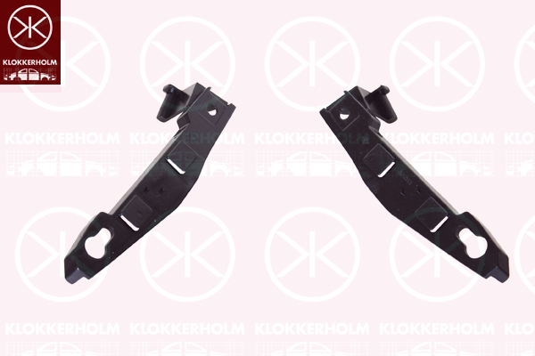 Mounting Bracket, bumper KLOKKERHOLM 0533986