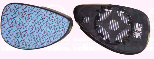 Mirror Glass, exterior mirror KLOKKERHOLM 05371061