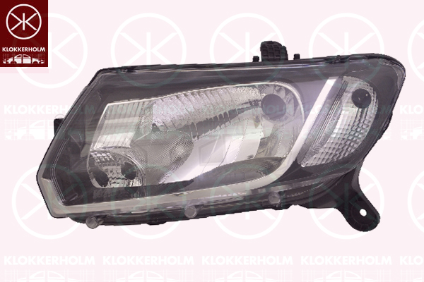 Headlight KLOKKERHOLM 13020121A1