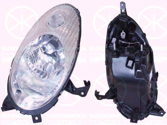 Headlight KLOKKERHOLM 16090142