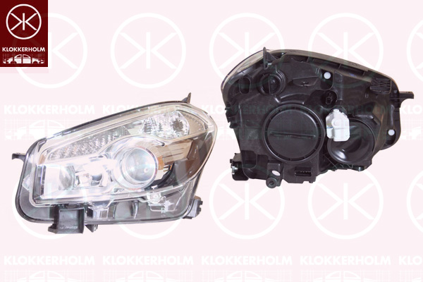 Headlight KLOKKERHOLM 16170145