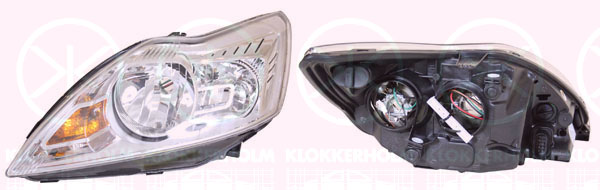 Headlight KLOKKERHOLM 25330145