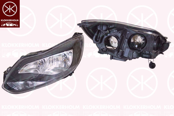 Headlight KLOKKERHOLM 25360144