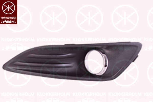Ventilation Grilles, bumper KLOKKERHOLM 25659114