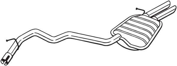 Tłumik końcowy KLOKKERHOLM 280-411