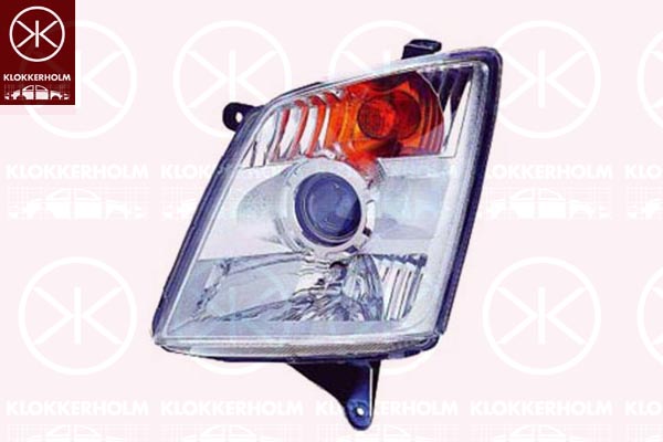 Headlight KLOKKERHOLM 30610144