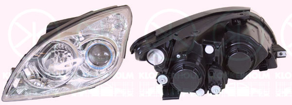 Headlight KLOKKERHOLM 31350142