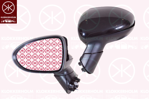 Exterior Mirror KLOKKERHOLM 32791041