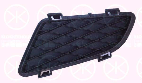 Ventilation Grille, bumper KLOKKERHOLM 3451998