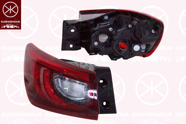 Tail Light Assembly KLOKKERHOLM 34830712